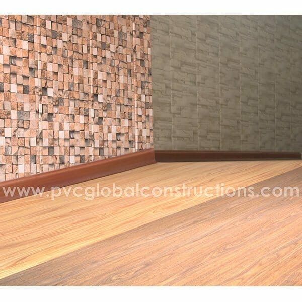 Paredes en PVC 1 Pared y piso en PVC instalados